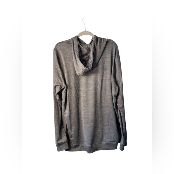 KORSA by Road Runner Sports Men’s XL Performance Hoodie Gray Zip Pocket Pullover - Picture 3 of 7